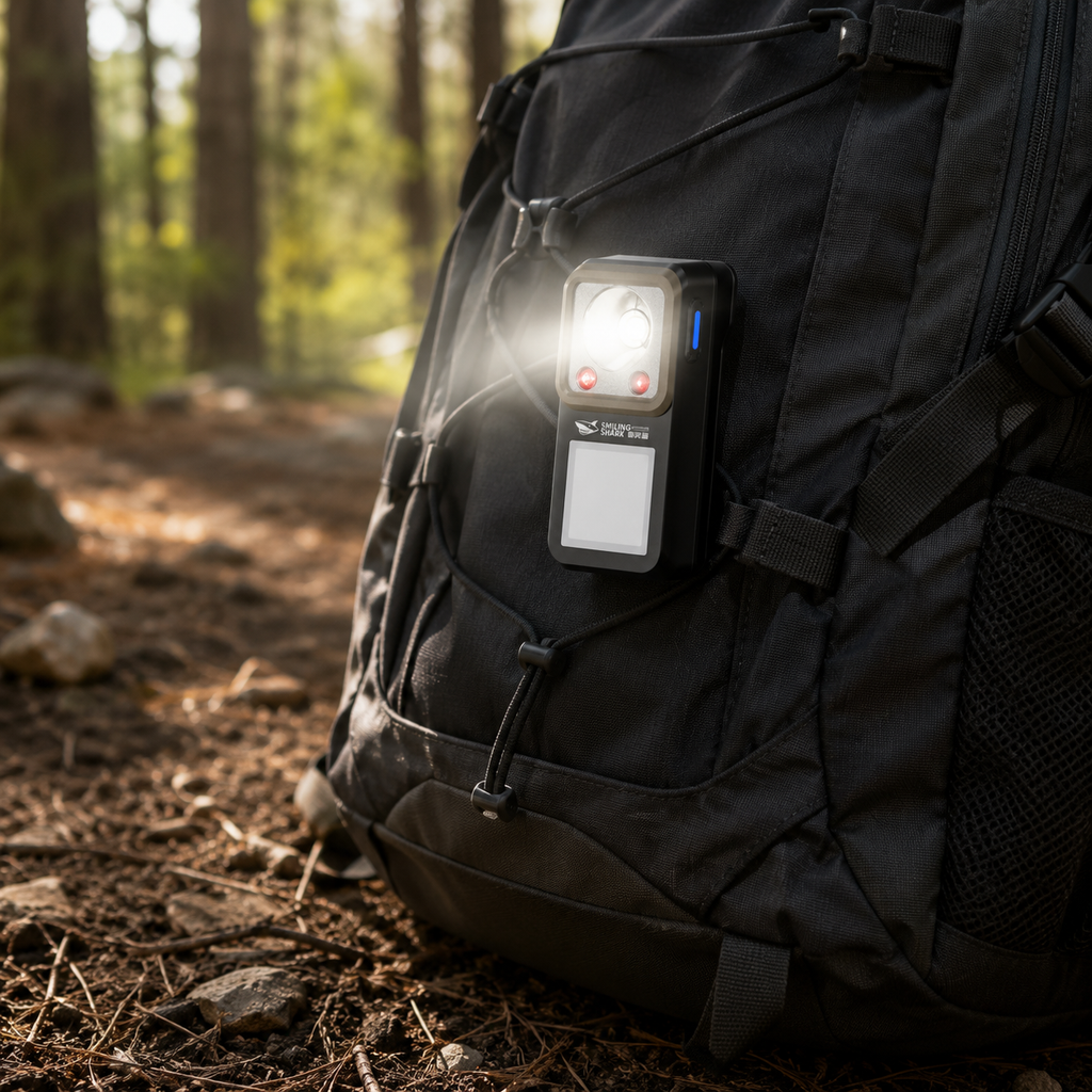 LED Magnetic Clamp Flashlight Outdoors Ultra-long-lasting Lighting Work Emergenc Lamp Clip-on Rechargeable Camping Hiking Light