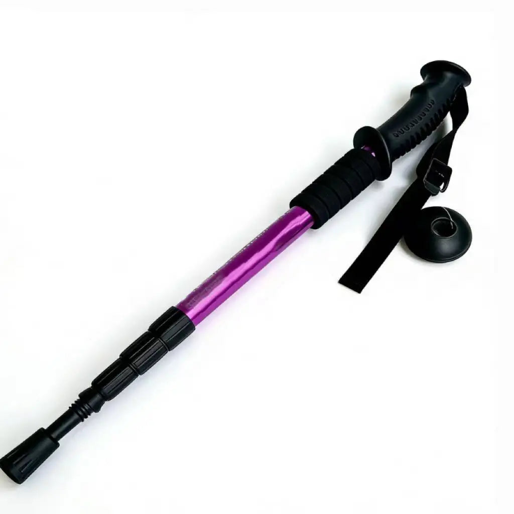 Ultralight Trekking Poles Outdoor Camping Mountaineering Backpacking Hiking Shock Absorption Foldable Design
